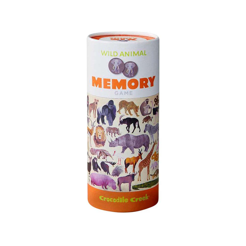Juego de Memoria Animales Salvajes