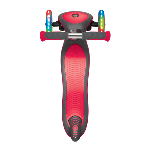 Monopatín Elite Deluxe Roja- Llantas de Luces Led