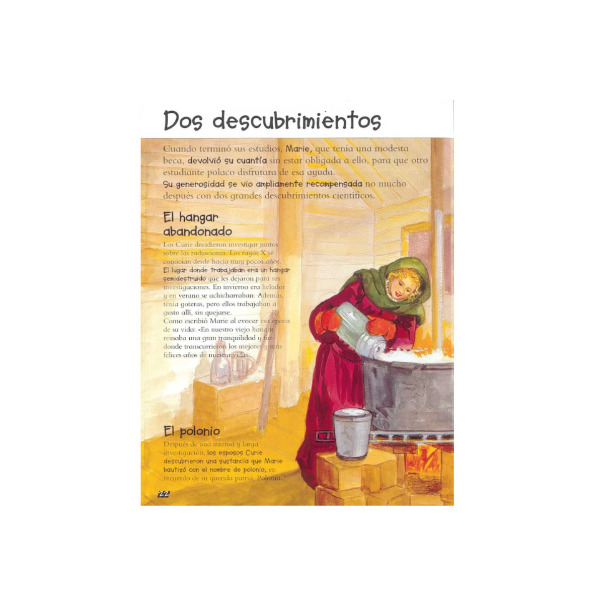 Mini Biografías, Marie Curie