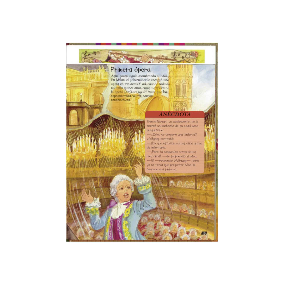 Mini Biografías, Mozart