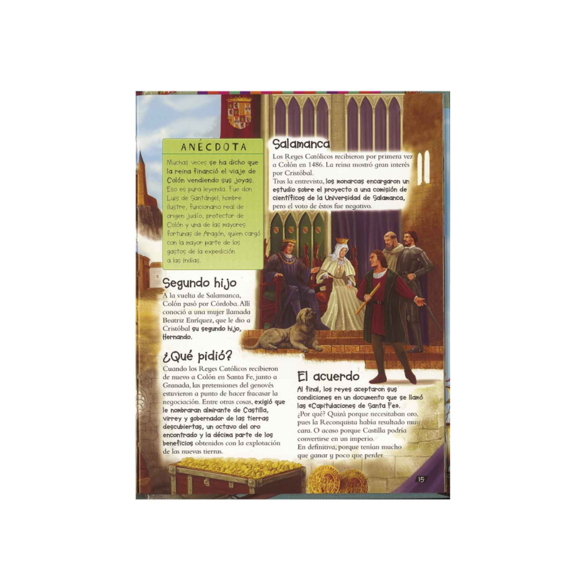 Mini Biografías, Colón