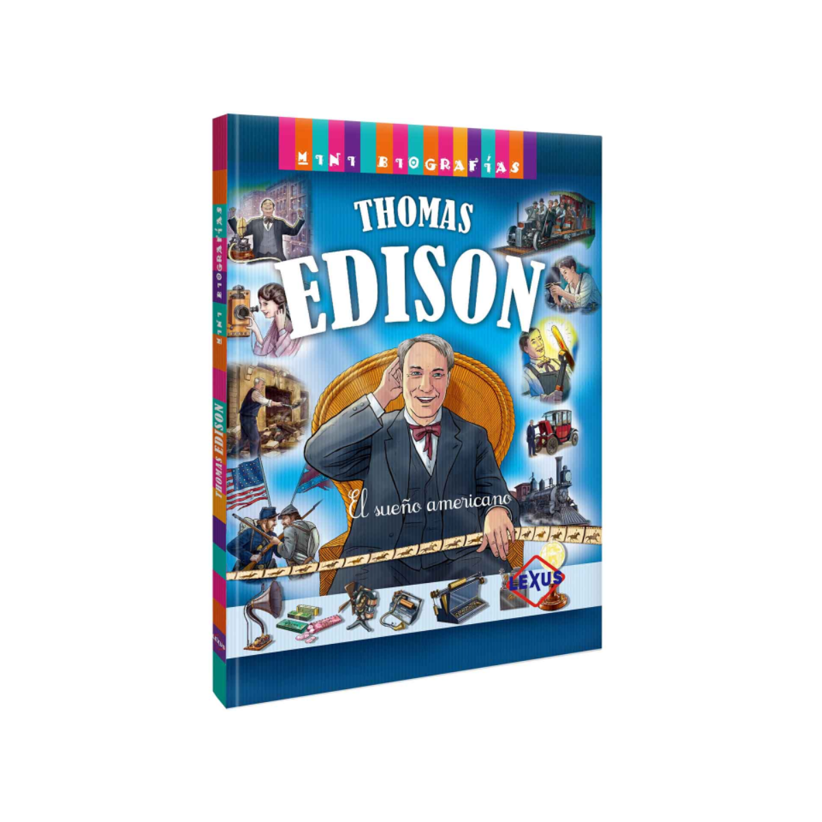 Mini Biografías, Thomas Edison