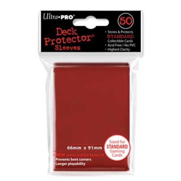 Fundas Standard, Rojo 66x91 mm