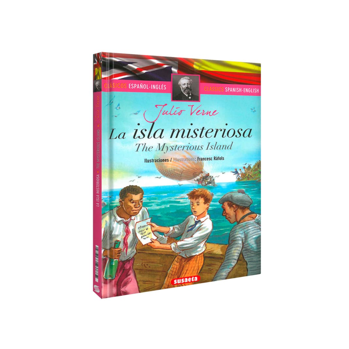 La Isla Misteriosa - Libro en Español e Ingles -