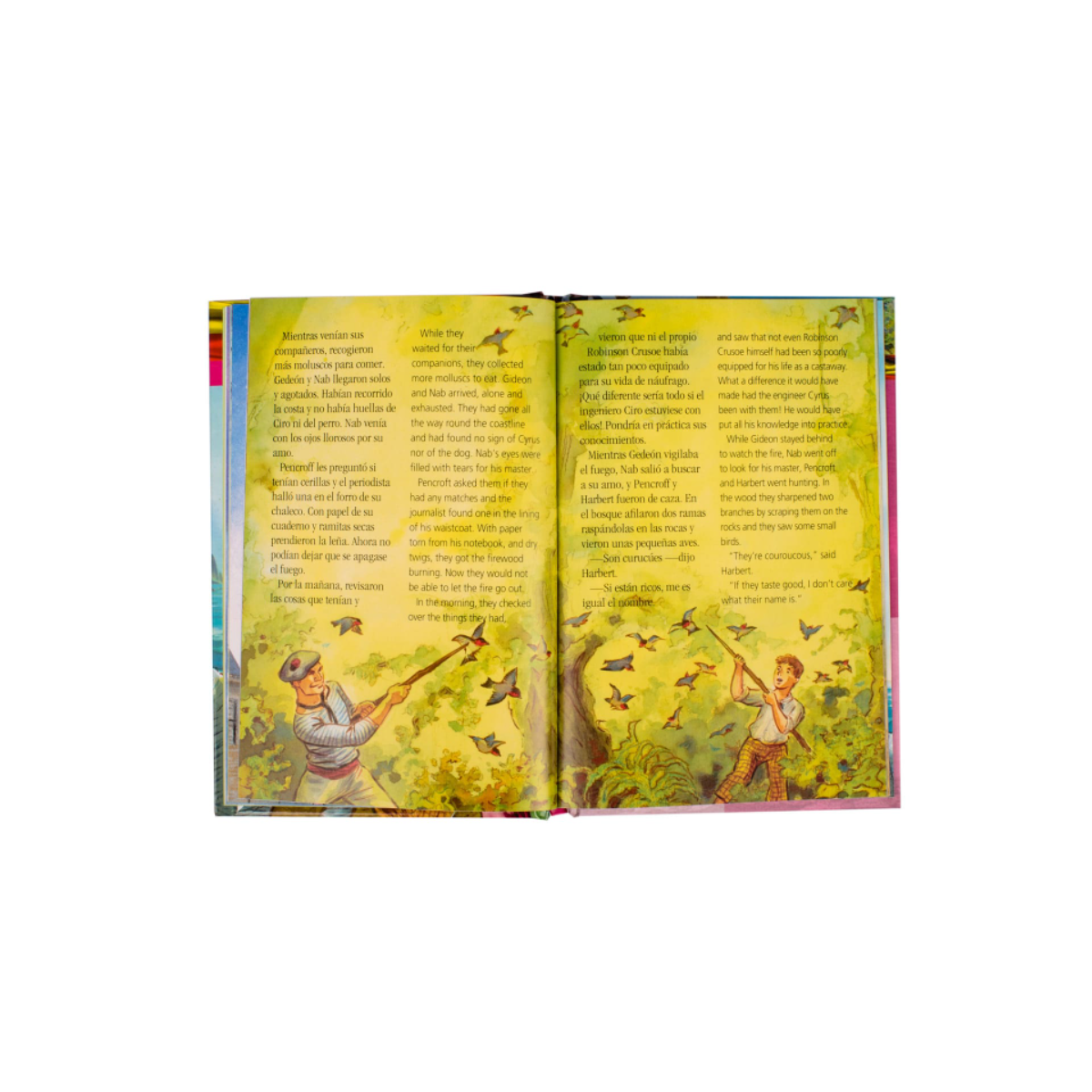 La Isla Misteriosa - Libro en Español e Ingles -