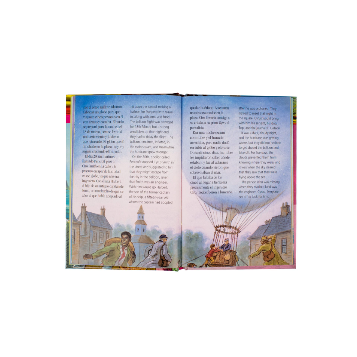 La Isla Misteriosa - Libro en Español e Ingles -