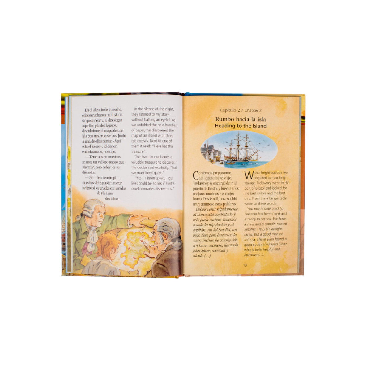 La Isla del Tesoro - Libro en Español e Ingles -