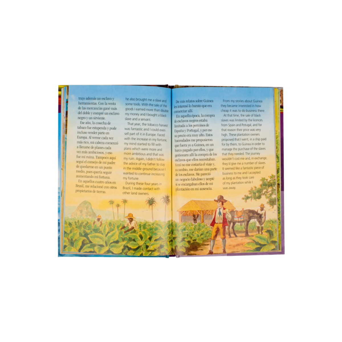 Robinson Crusoe - Libro en Español e Ingles -
