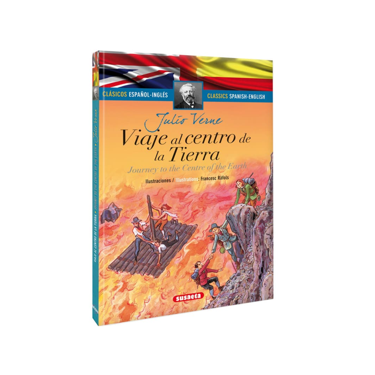 Viaje al Centro de la Tierra - Libro en Español e Ingles -