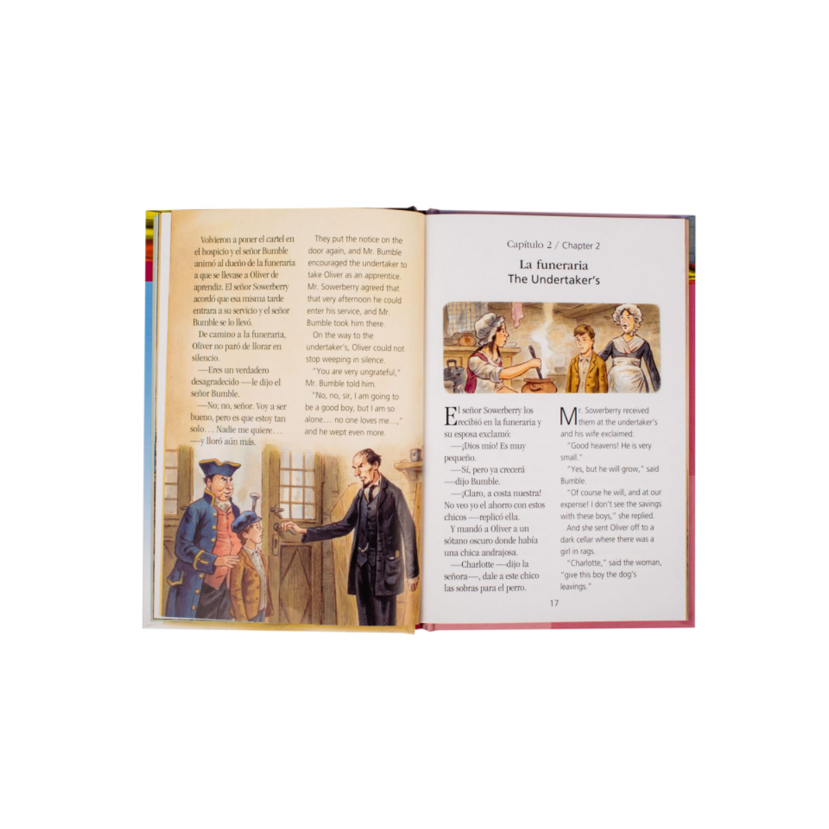 Oliver Twist - Libro en Español e Ingles -