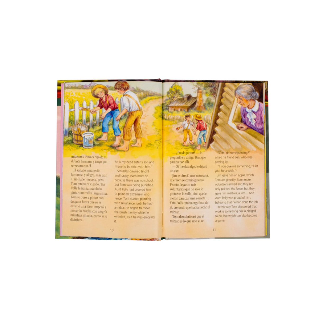 Las Aventuras de Tom Sawyer - Libro en Español e Ingles -