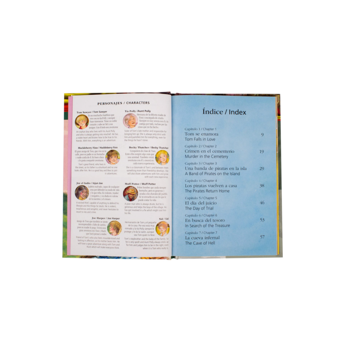 Las Aventuras de Tom Sawyer - Libro en Español e Ingles -