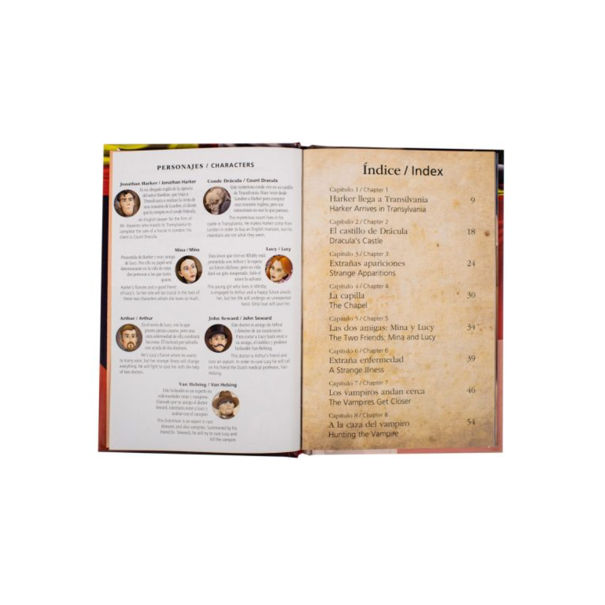 Drácula Clásicos - Libro en Español e Ingles -