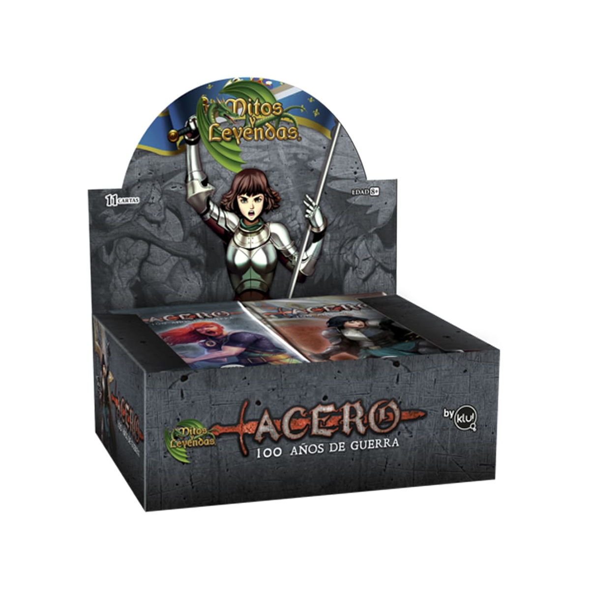 Acero 100 años de guerra - Display Caja -