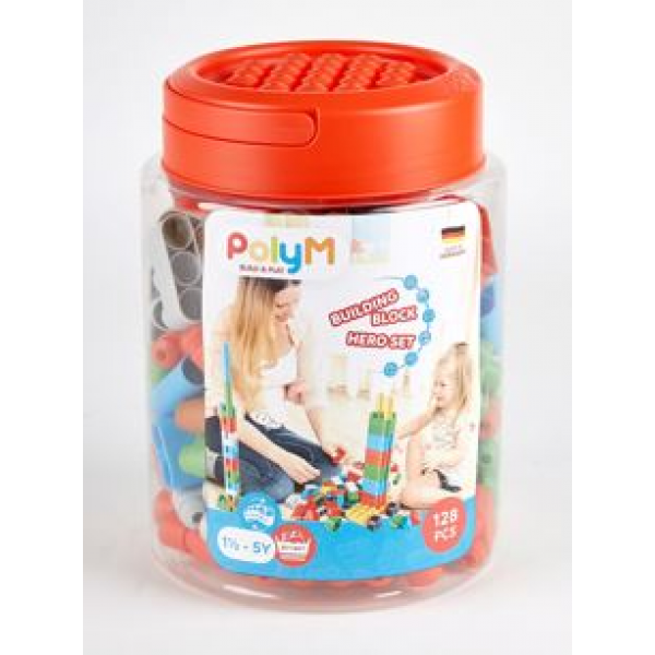 Juego Bloques 128 Piezas- Juguete Niños