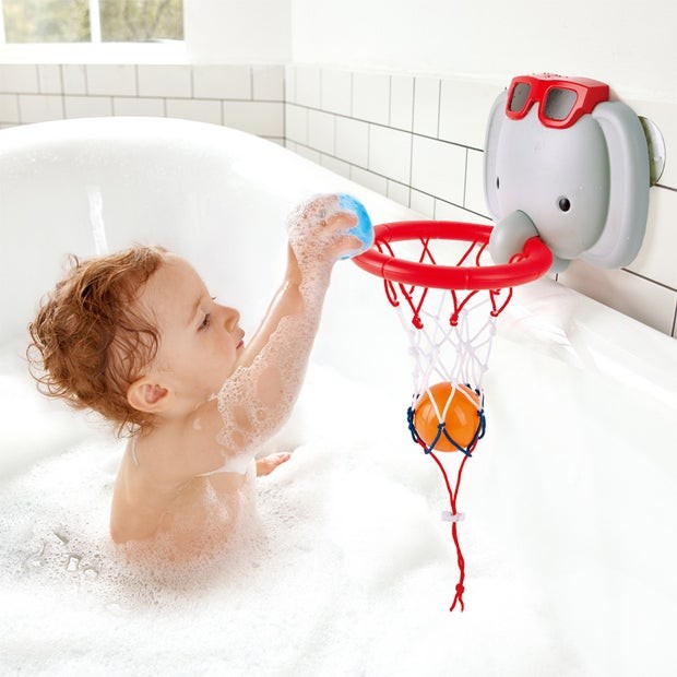 Cesta de Baloncesto Elefante- Juguete Hora de Baño