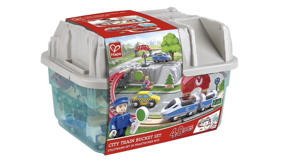Ferrocarril y Tren de toda la Ciudad- Juguete Niños