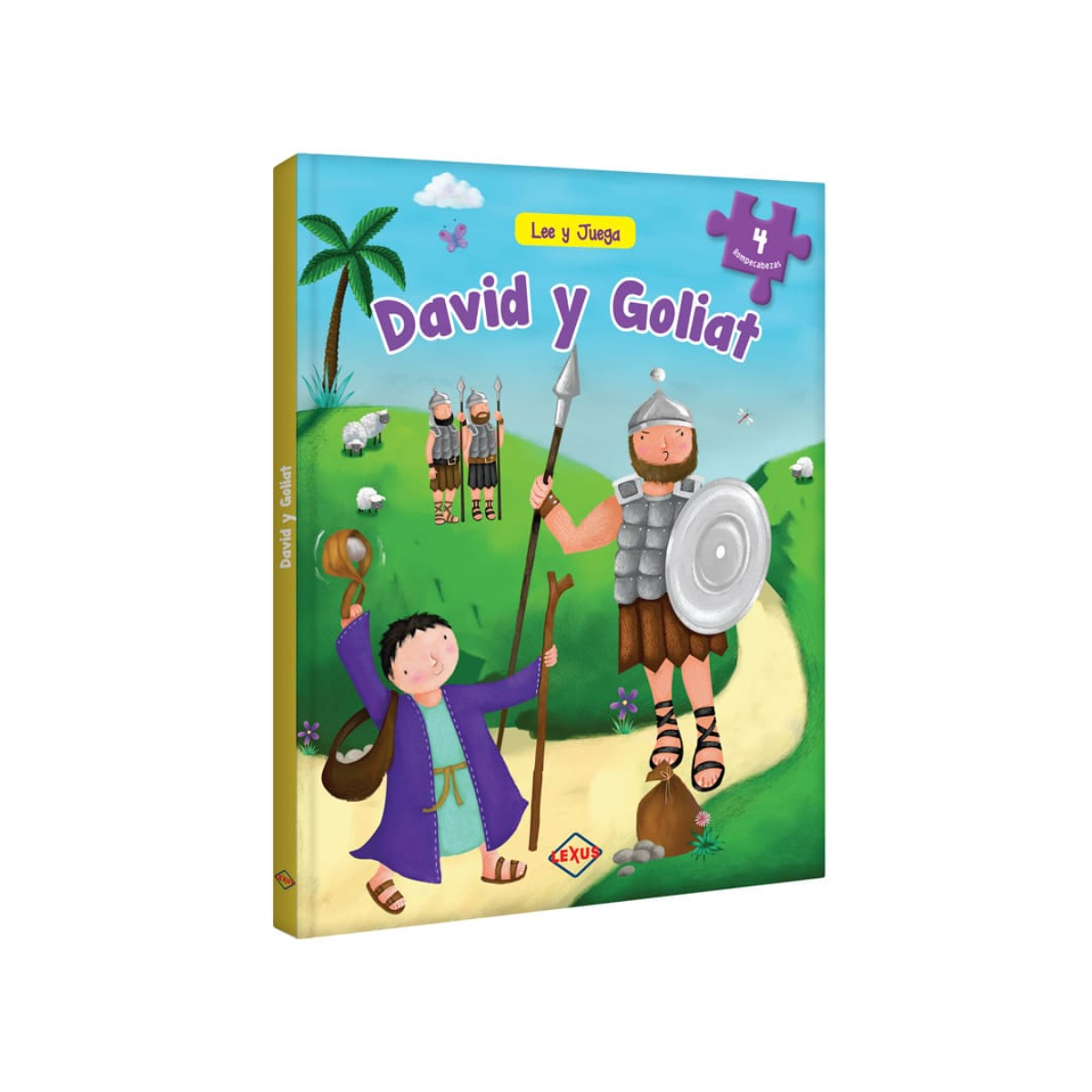 David y Goliat Libro Rompecabezas