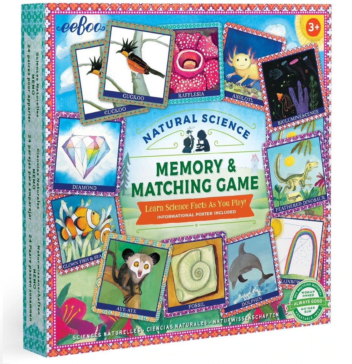 Juego de Memoria y Combinación de Ciencias Naturales