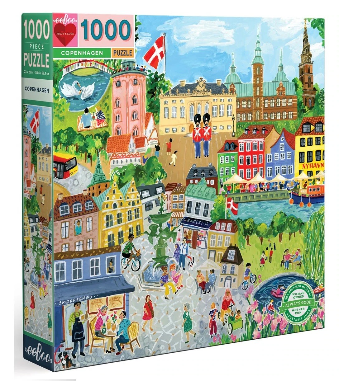 Rompecabezas de 1000 Piezas de Copenhague