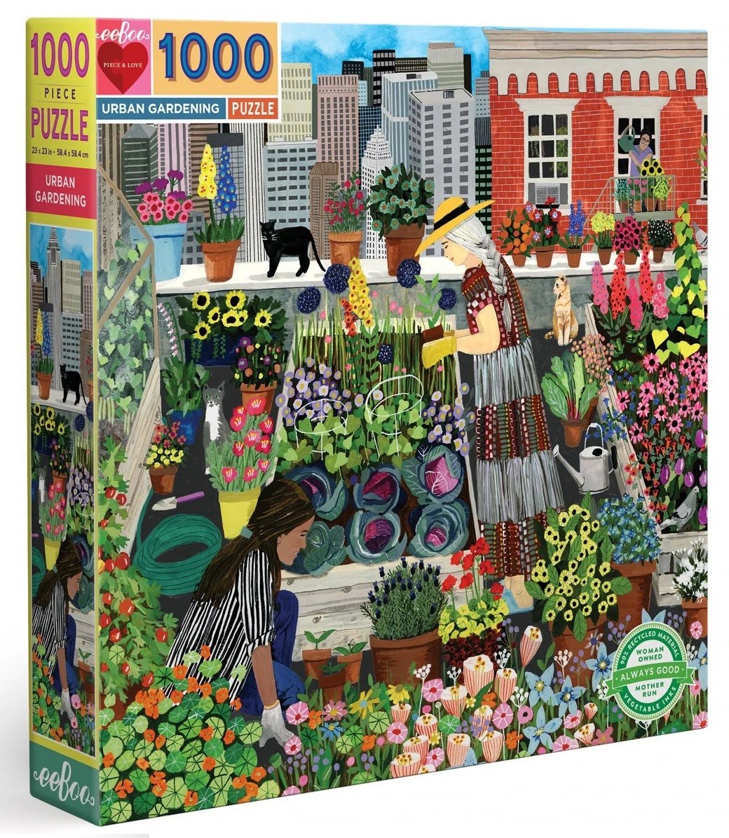 Rompecabezas de 1000 Piezas de Jardinería Urbana