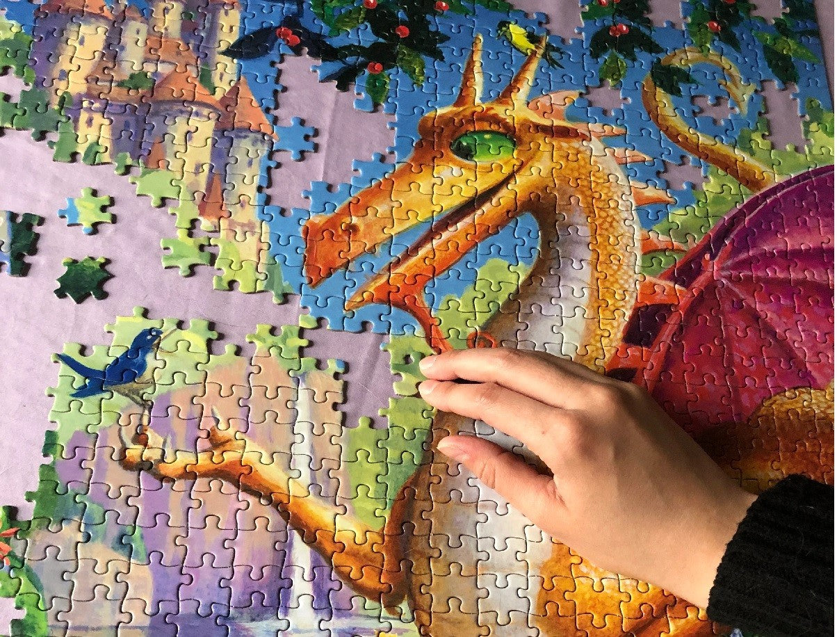 Rompecabezas Kind Dragon de 1000 piezas