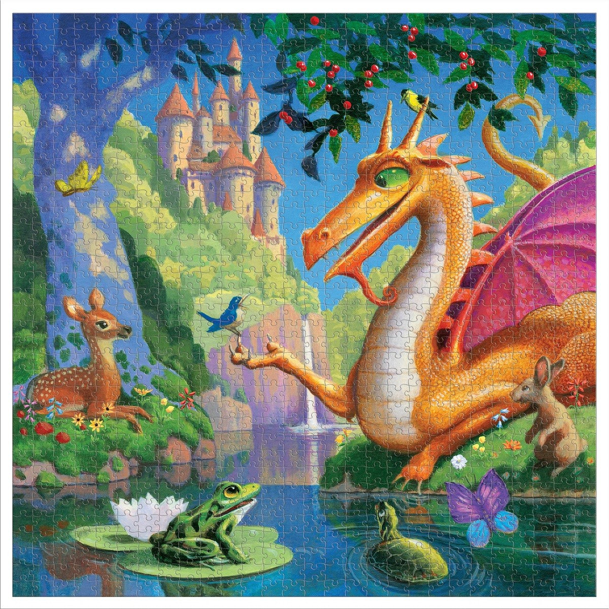 Rompecabezas Kind Dragon de 1000 piezas
