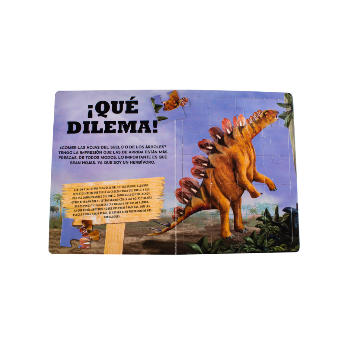 Increíbles Dinosaurios Estegosaurio