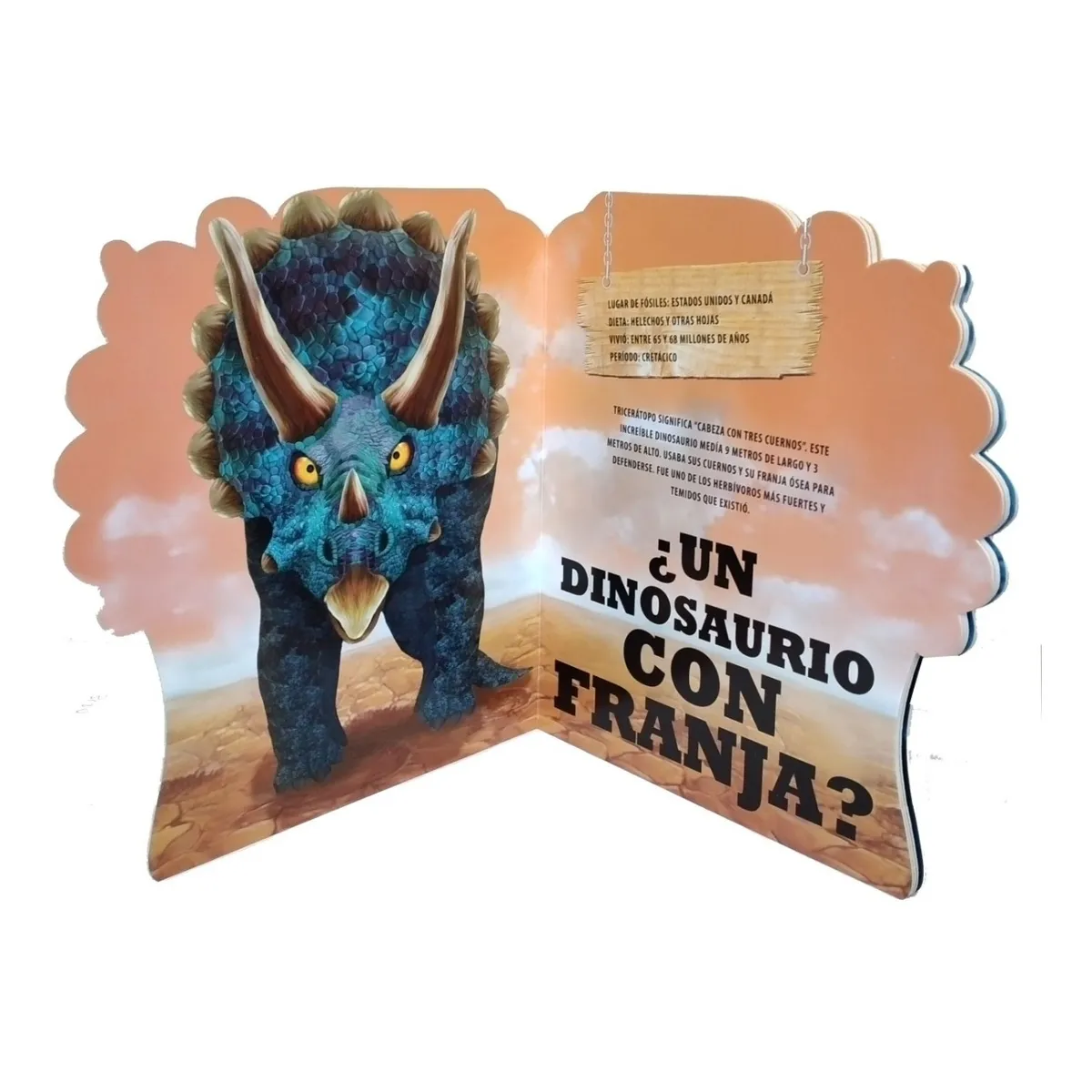Increíbles Dinos Tricerátopo