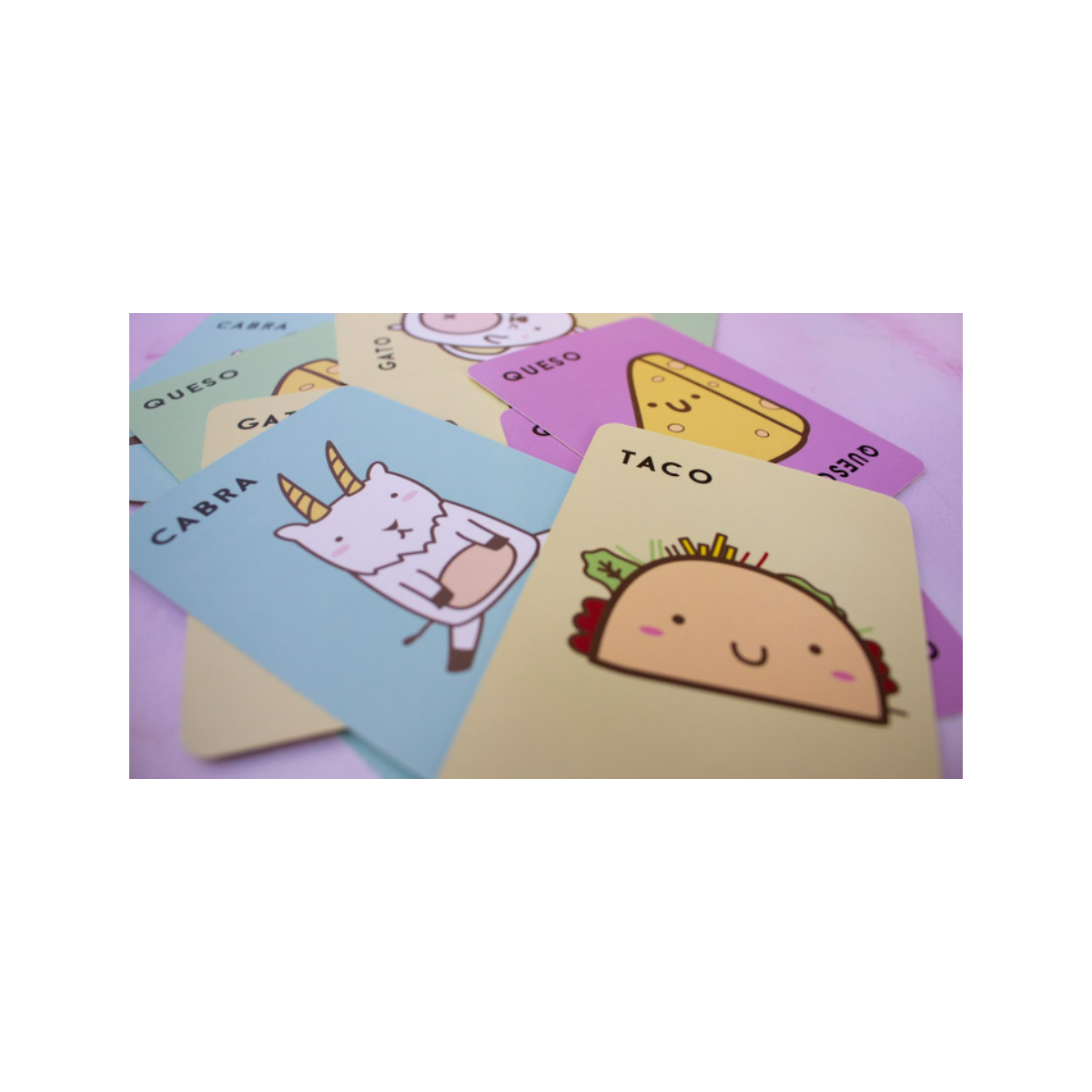 Taco, Gato, Cabra, Queso, Pizza