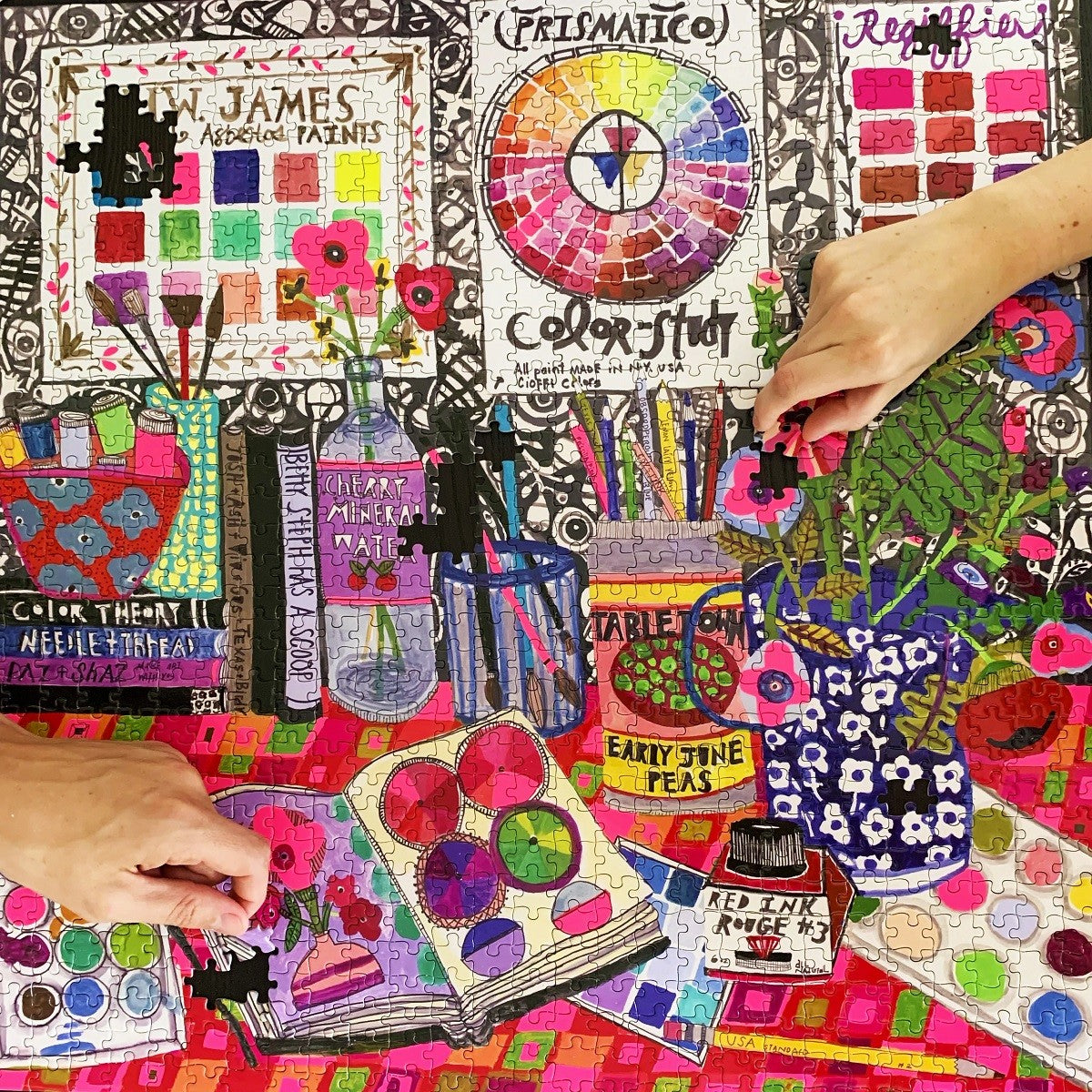Rompecabezas de 1000 piezas de Artist Studio