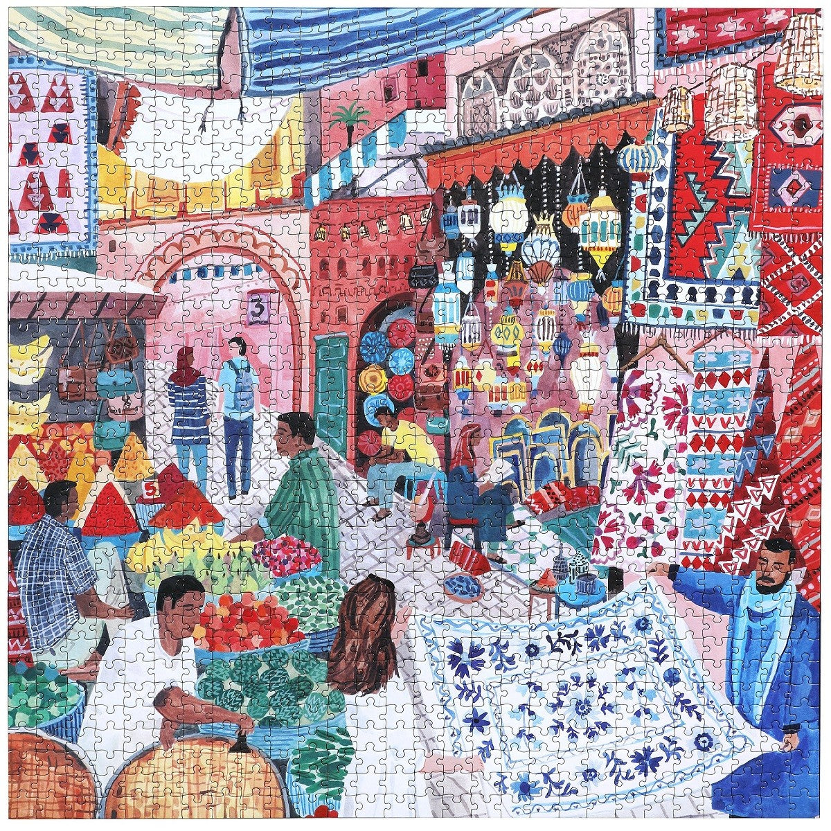 Rompecabezas de 1000 piezas de Marrakech