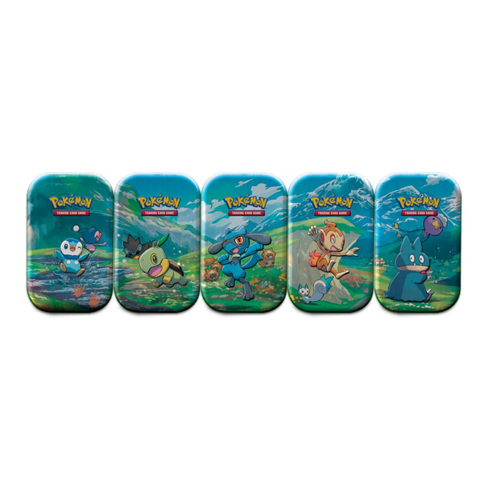 Pokemon Mini Tin- Sinnoh Estrella- Trading Game
