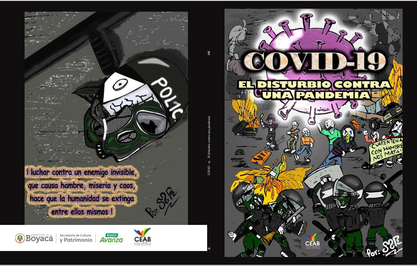 Cómic: Covid 19- El Disturbio Contra una Pandemia