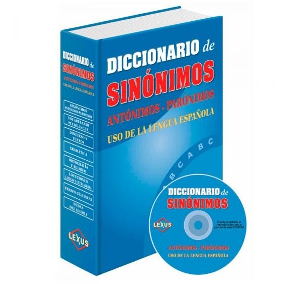 Diccionario Sinónimos y Antónimos + CD