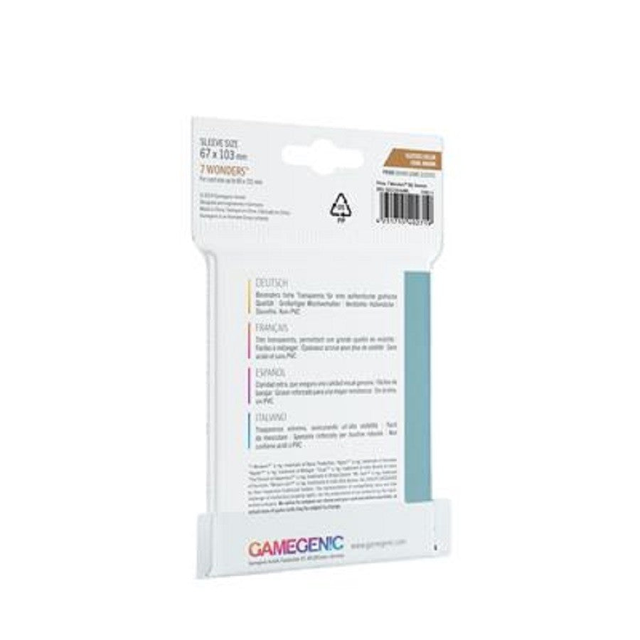 Fundas 67x103 mm - Prime 7 Wonders - Transparente