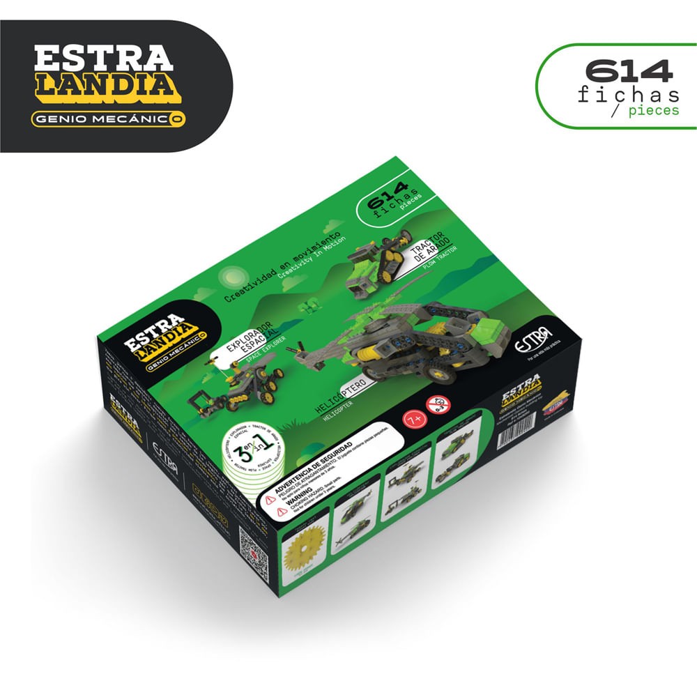 Estralandia Genio Mecánico 614 Fichas