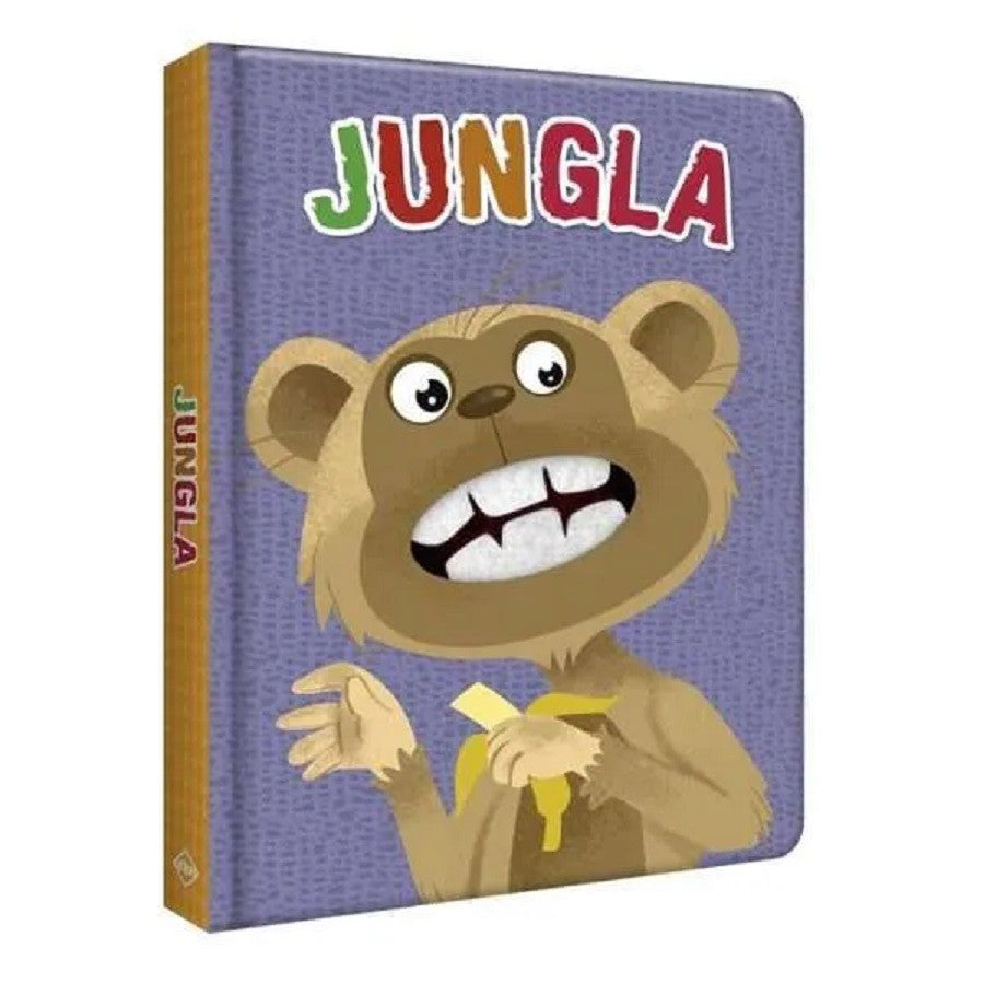 Jungla Libro Con Boca Fieltro