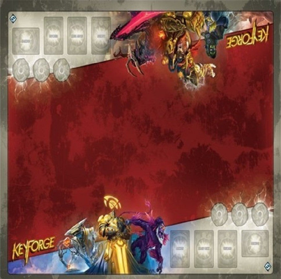 Playmat Accesorio Tapete Para Jugar Keyforge Brute Force