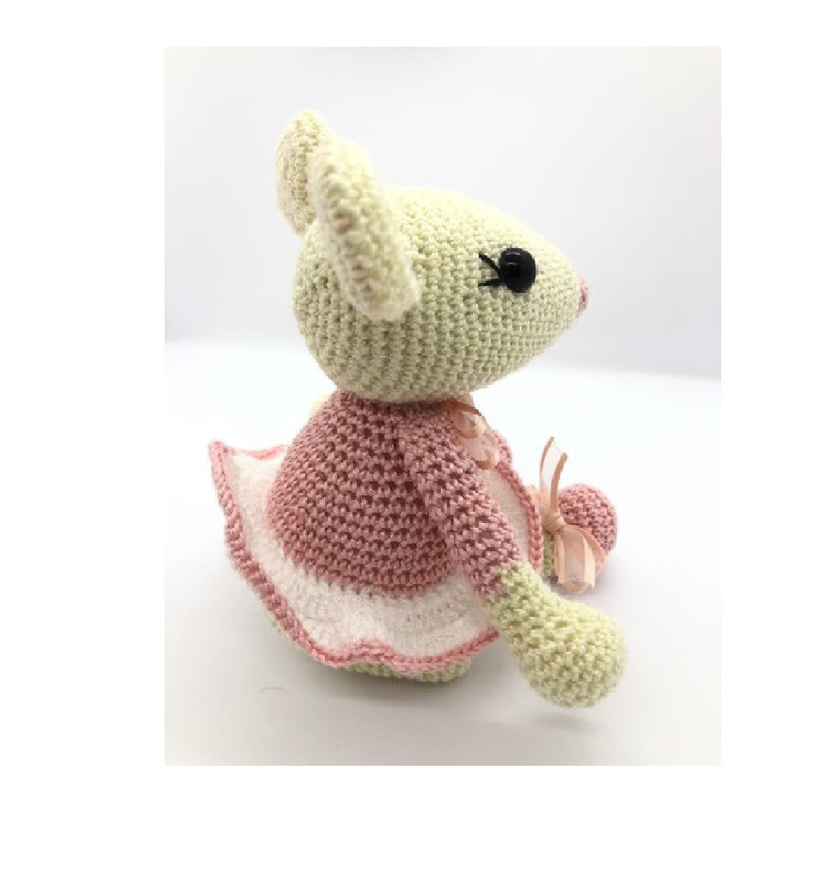 Amigurumi en Crochet - Ratoncita con Falda