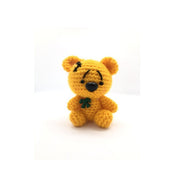 Llavero Amigurumi en Crochet - Osito Amarillo