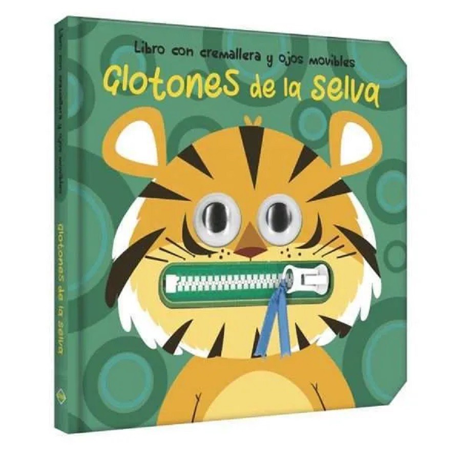 Amigos De La Selva Con Cremallera Y Ojos Movibles