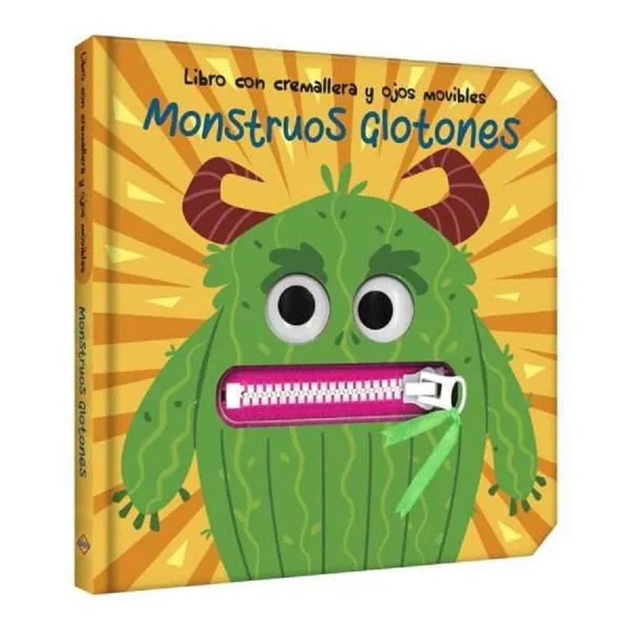 Monstruos Glotones Con Cremallera Y Ojos Movibles