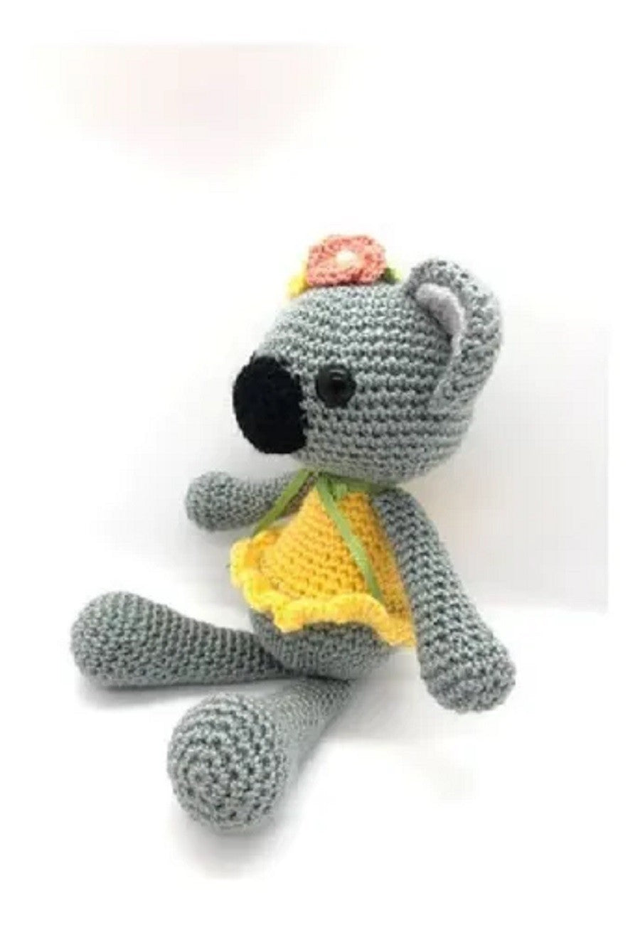 Amigurumi En Crochet - Koala Con Falda