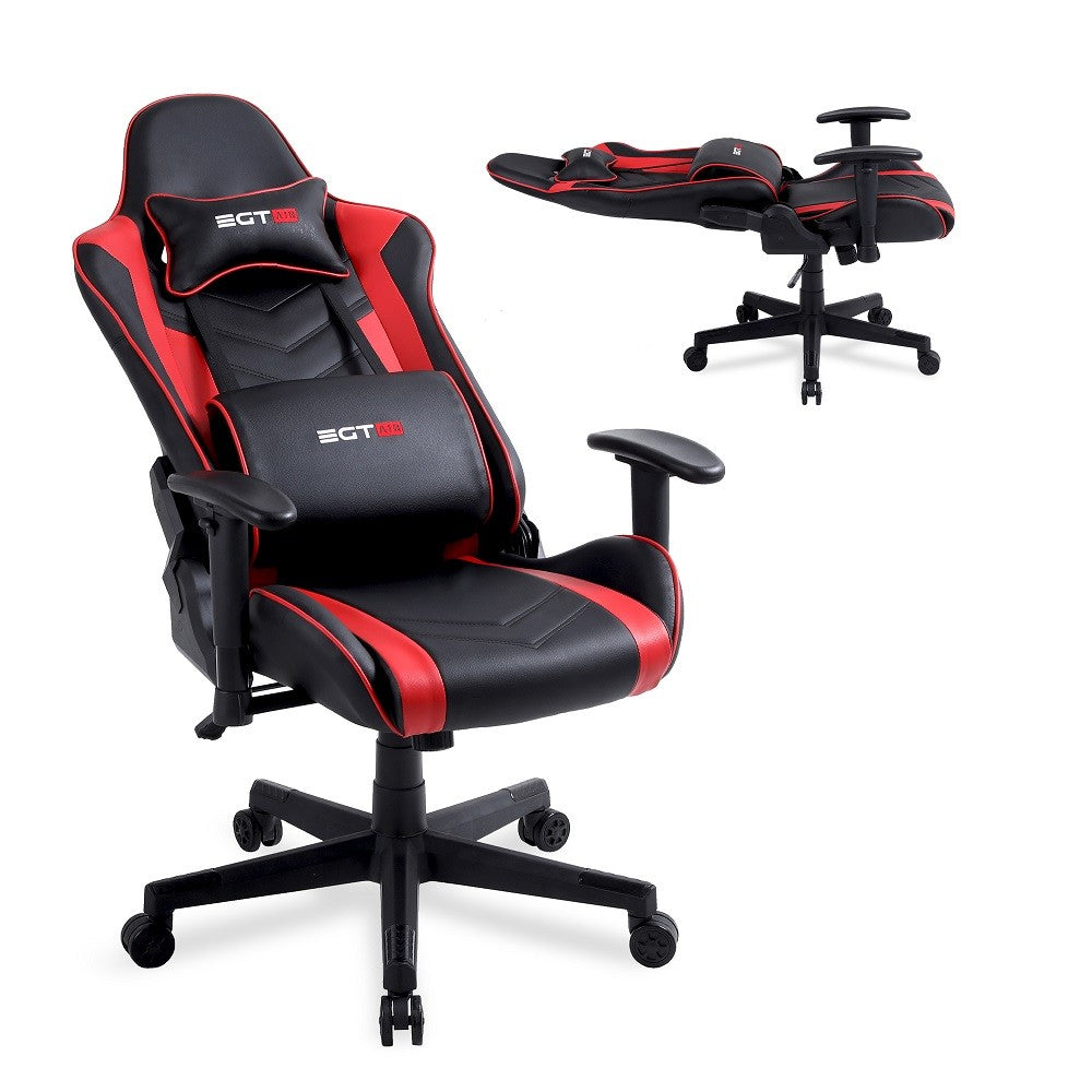 Silla ergonómica - Developer - Gamer - Oficina - Negro Rojo