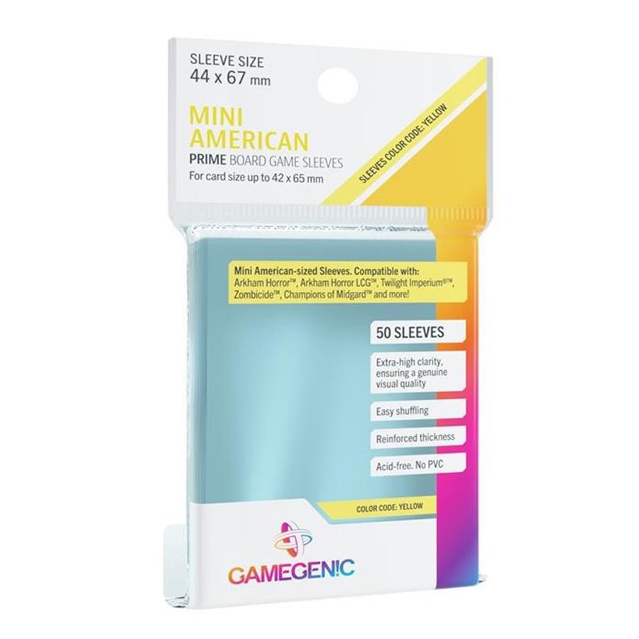 Fundas 44x67 mm - Mini American x 50