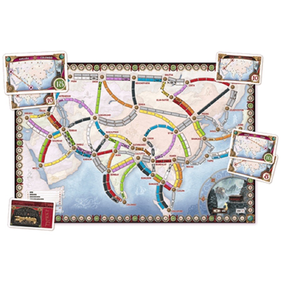 ¡Aventureros al Tren! Asia