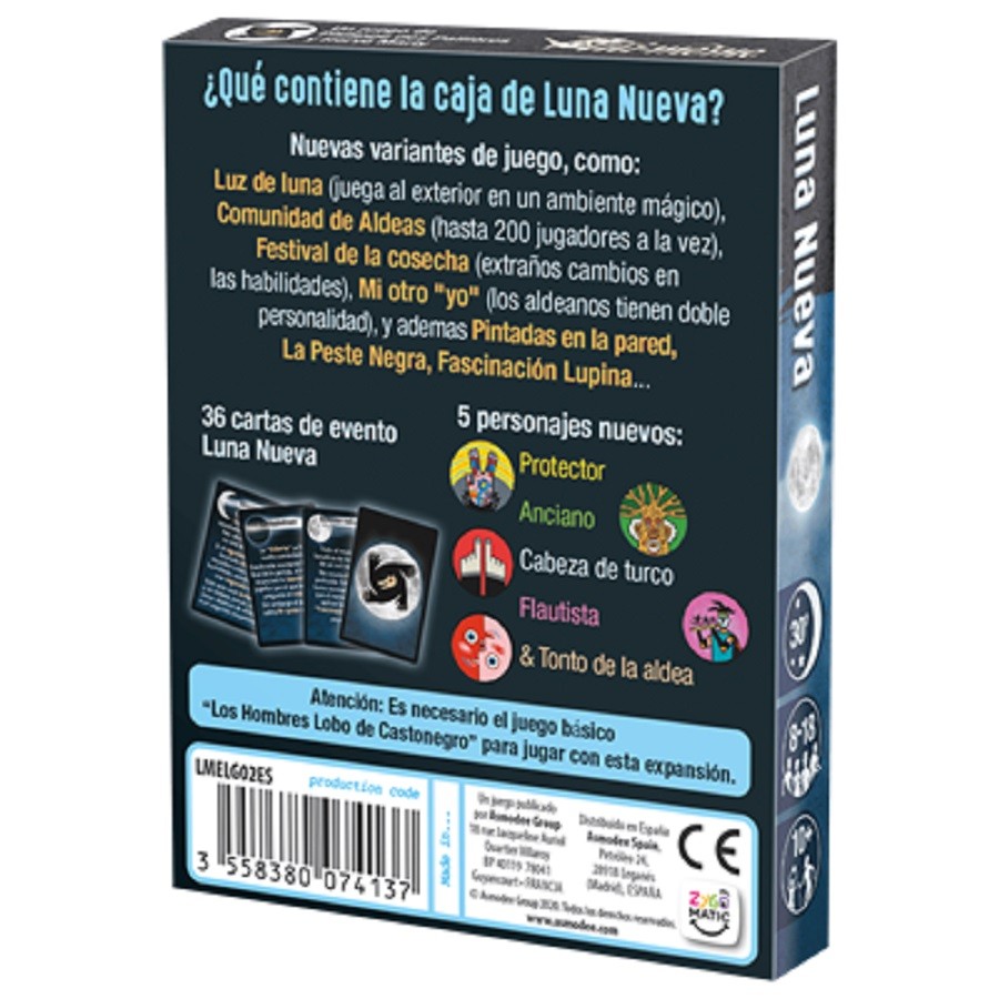 Los Hombres Lobo de Castronegro: Luna Nueva