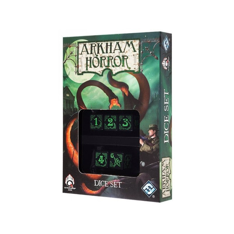 Arkham Horror: Set de Dados Color Negro