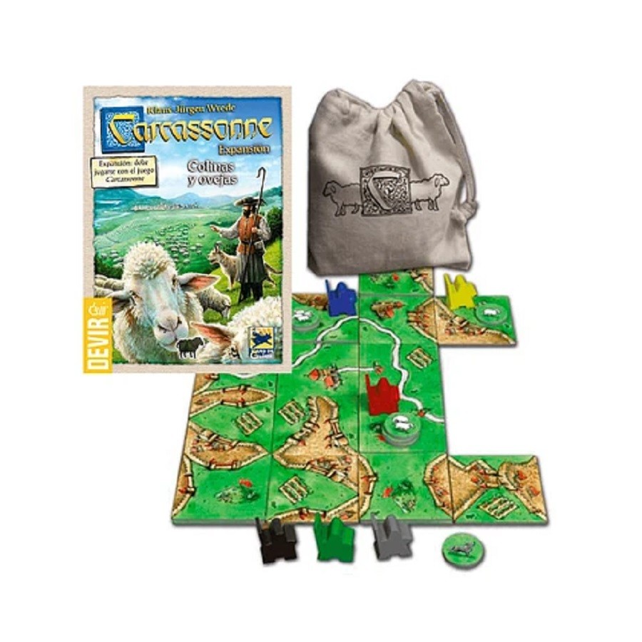 Carcassonne Colinas y Ovejas 2da Edición